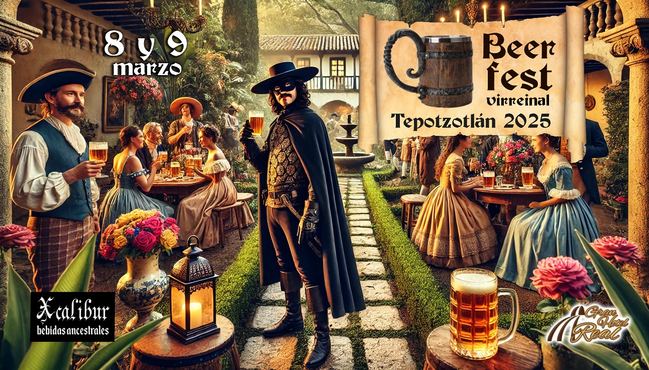 BEERFEST, EL MAYOR FESTIVAL CERVECERO DE MÉXICO PRESENTA EL “BEERFEST VIRREINAL CON GRANDES AMENIDADES