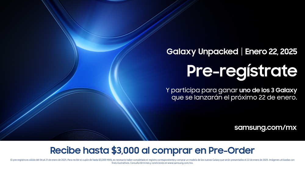 Samsung anuncia el próximo Galaxy Unpacked 2025 y el inicio del pre-registro en México