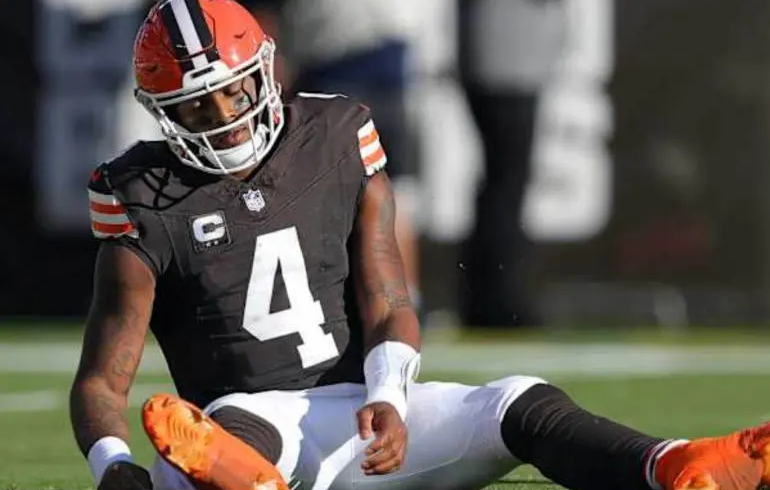 Deshaun Watson, de Cleveland Browns, se rompe por segunda vez un tendón de Aquiles