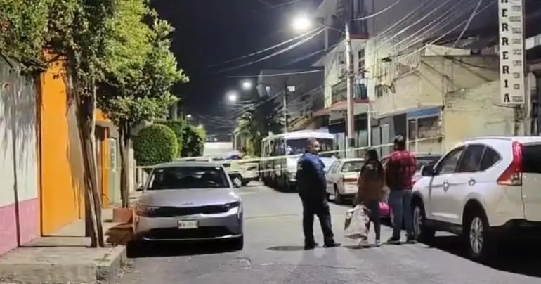 Matan a tiros a dos personas en la San Juan Xalpa, Iztapalapa