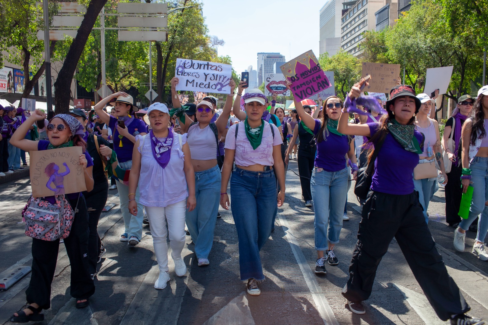 Fotogalería: La mirada de mujer en el 8 M