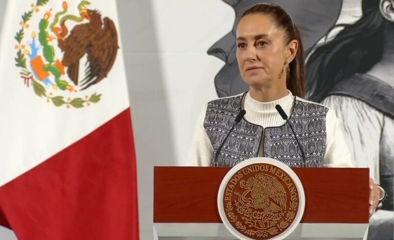 Incursión militar de EU no está sobre la mesa: Sheinbaum; «a México se le respeta»