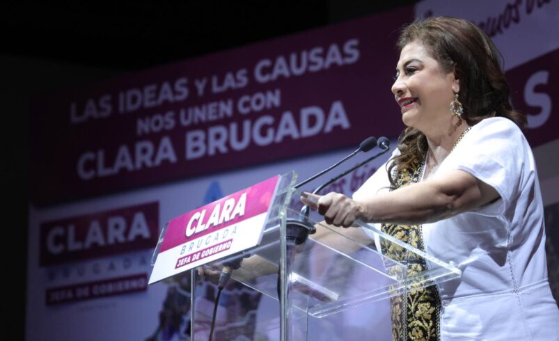 CDMX es pionera en derechos y libertades de mujeres: Clara Brugada