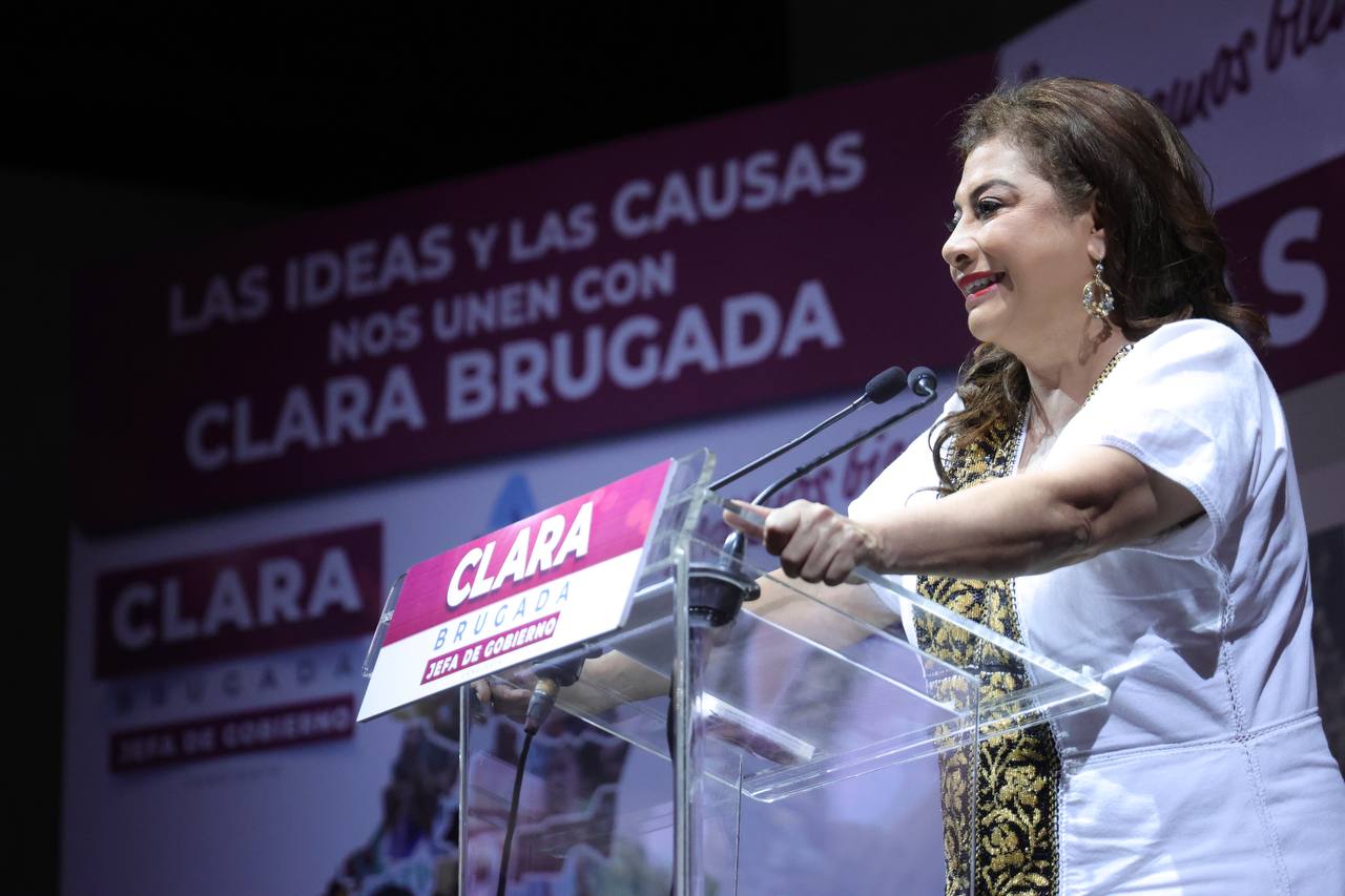 CDMX es pionera en derechos y libertades de mujeres: Clara Brugada