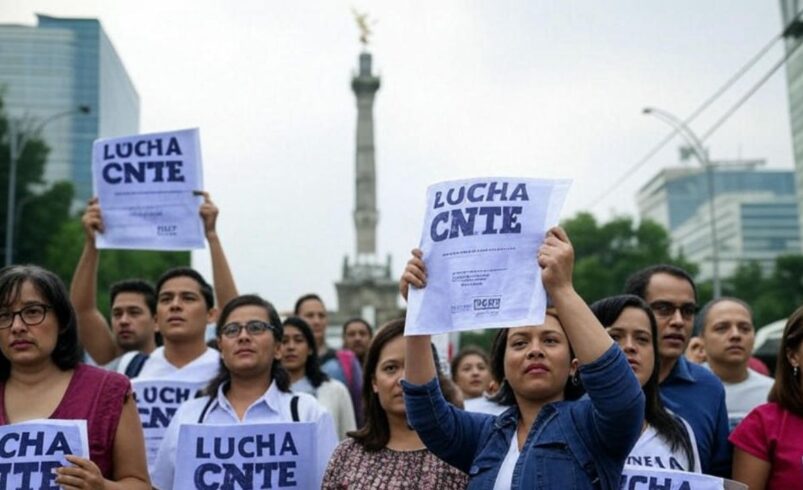 Megamarcha de maestros en CDMX hoy viernes: Alternativas viales por caos