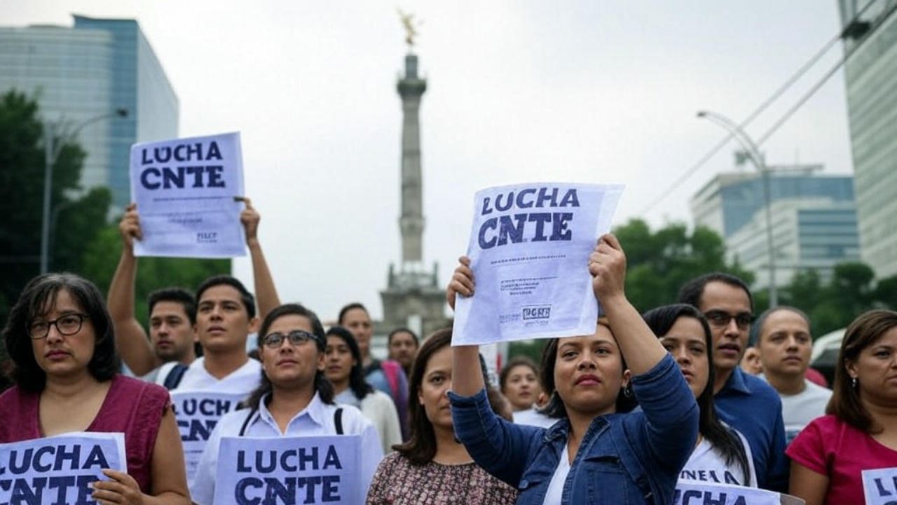 Megamarcha de maestros en CDMX hoy viernes: Alternativas viales por caos