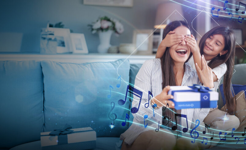 REGALA MÁS A MAMÁ CON UNA CANCIÓN ÚNICA GRACIAS A MOMTRACK DE SAM’S CLUB
