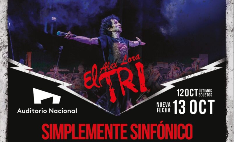 El Tri confirma nueva fecha de su show Simplemente Sinfónico en el Auditorio Nacional