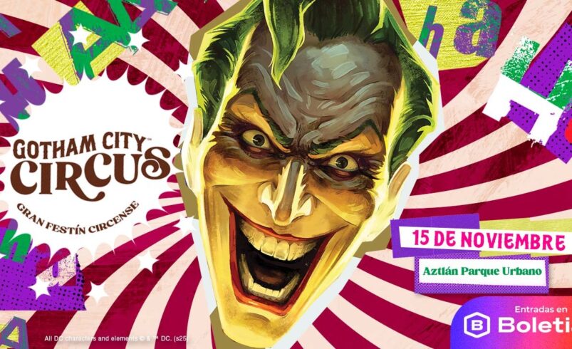 The Joker toma el control de Aztlán Parque Urbano: CDMX será la sede de una experiencia inmersiva inspirada en el Universo Gotham