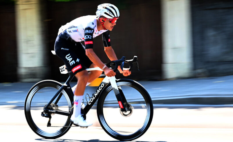 Isaac del Toro se queda en cuarto lugar en la etapa 3 de la Vuelta a Burgos 2025