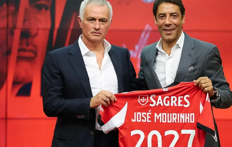 El Benfica presenta a Mourinho como su técnico