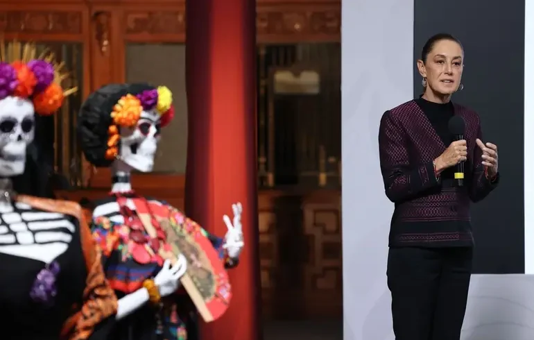 Buen primer paso, reconocimiento de canciller de España por La Conquista: Sheinbaum