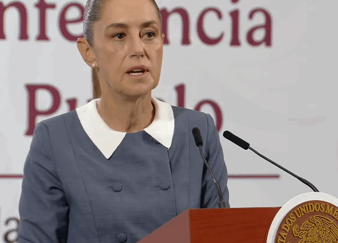Sheinbaum descarta afectación a operaciones del SAT por protestas de trabajadores