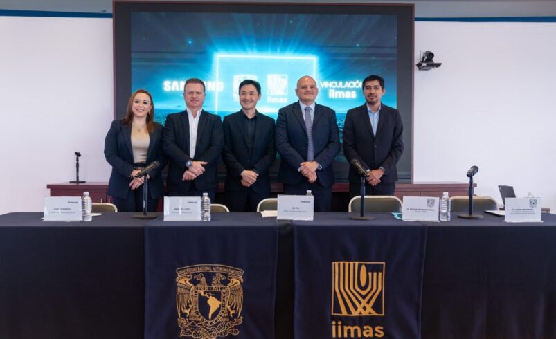El IIMAS de la UNAM y Samsung abren un espacio de reflexión sobre inteligencia artificial en pantallas con perspectiva ética, sostenible e incluyente
