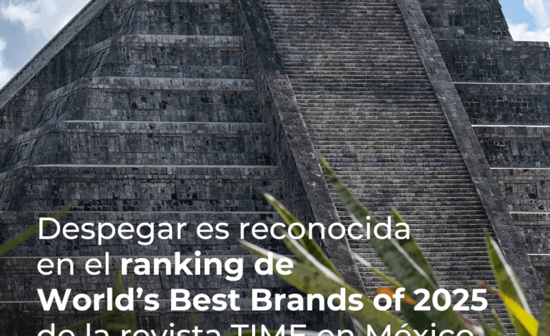 Despegar fue reconocida por TIME como una de las mejores marcas del mundo en 2025