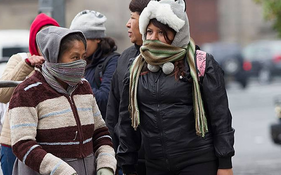 Se espera bajas temperaturas y lluvias en varios estados por la tarde