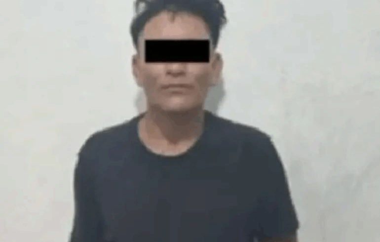 Detienen a sujeto que incendió a persona en pleno concierto en Chiapas