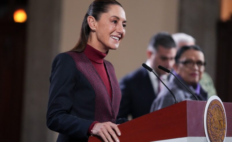 Sheinbaum, a favor de adelantar consulta de revocación de mandato presidencial