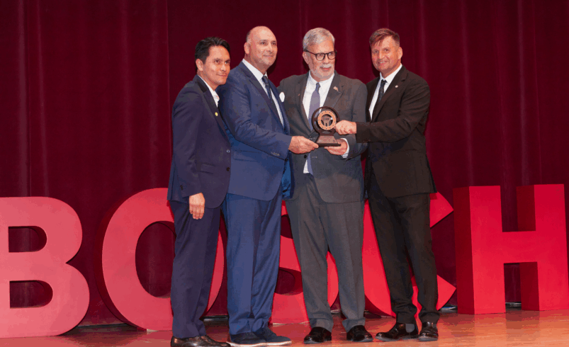 Bosch recibe reconocimiento de la INA por sus proyectos de sustentabilidad en México