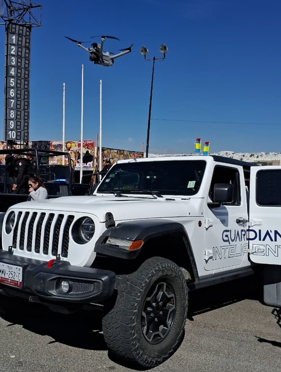 Guardián Inteligente monitorea accesos en Palenque de Querétaro