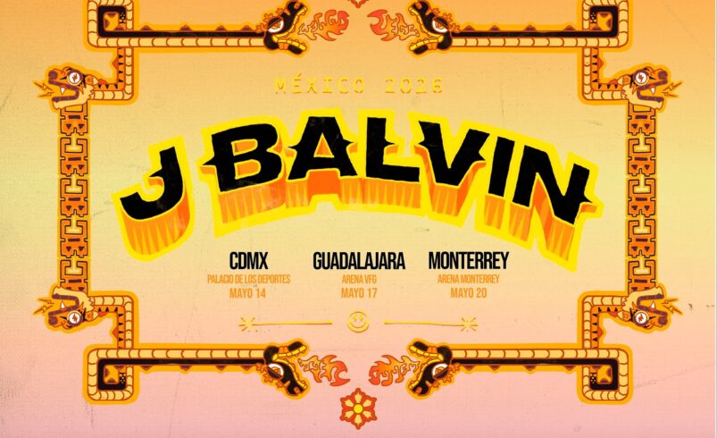 J Balvin anuncia gira en México para 2026