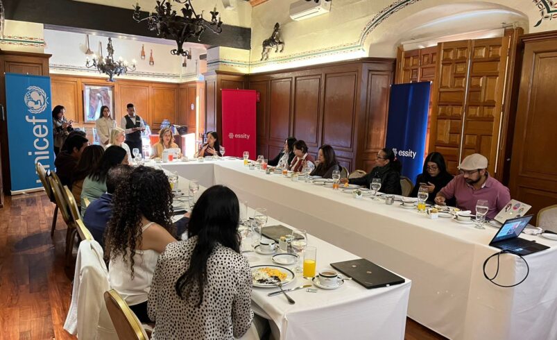 UNICEF y Essity reafirman su labor sostenida por la salud, higiene y educación de la niñez en México