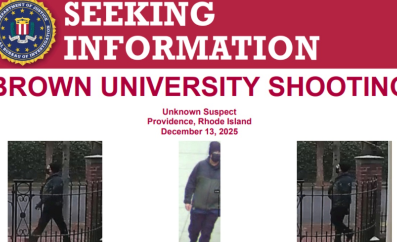 FBI ofrece hasta 50 mil dólares por información del autor del tiroteo del sábado en la Universidad Brown